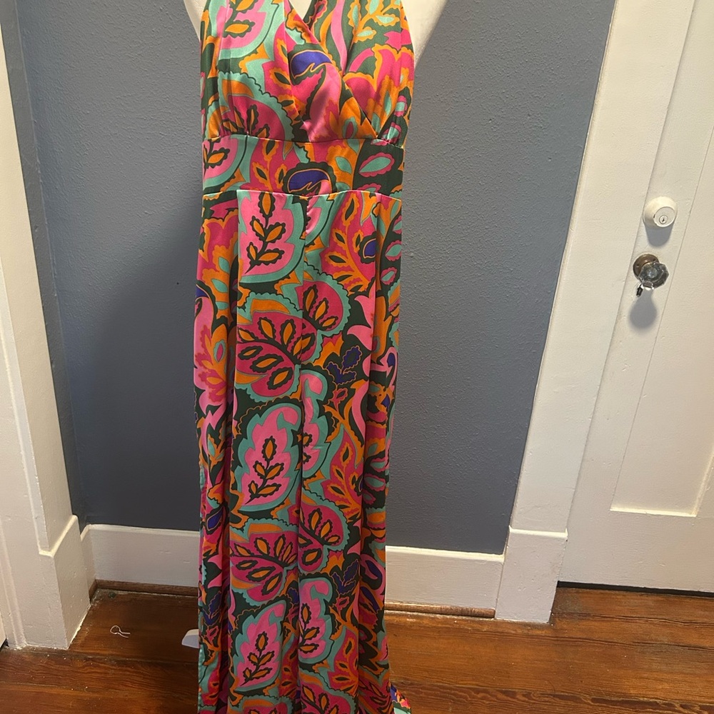 SUGARLIPS Multicolor Halter JUMPSUIT